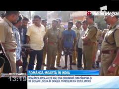 Româncă moartă în India