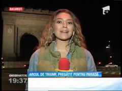 Parada de 1 Decembrie va fi organizată la Arcul de Triumf