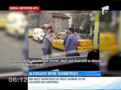 Un taximetrist a fost cât pe ce să o încaseze chiar de la colegii de breaslă!