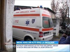 Situaţie critică la Târgu Jiu. Medic adus din alt oraş ca să aibă grijă de bolnavi