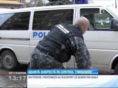 Alarmă cu bombă în Timişoara! Anunţul la 112 a fost făcut de un cetăţean american