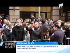 Americanii au mers la urne să-şi aleagă cel de-al 45 lea preşedinte