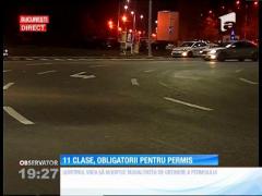 Permisul de conducere auto va fi eliberat doar persoanelor care au 11 clase