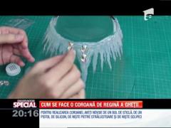 Special! Cum se face o coroană de "regină a gheții"