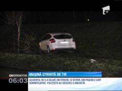 Şi-a parcat maşina la o pensiune din Dej şi a găsit-o un morman de fiare