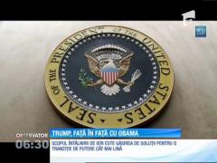 Donald Trump a făcut un tur al reşedinţei pe care o va ocupa vreme de patru ani