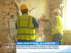 Numărul elevilor în școlile profesionale a scăzut dramatic