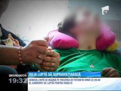 Gravida lovită de mașină pe trecerea de pietoni în urmă cu un an și jumătate se luptă pentru viața ei