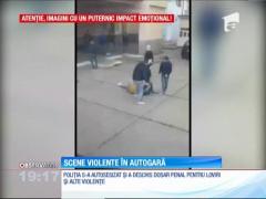 O bătaie între adolescenţi, într-o autogară, a fost filmată şi a ajuns să se rostogolească pe internet cu mare viteză