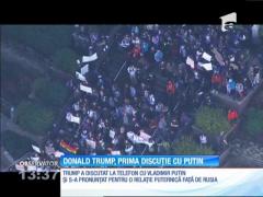 Donald Trump, prima discuţie cu Vladimir Putin