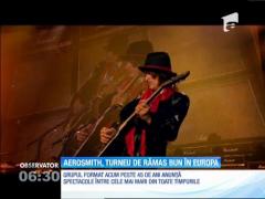 Aerosmith, "turneu de rămas bun" în Europa, în 2017