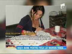 Veşti bune pentru fiica lui Marius Ţeicu! Transplantul medular a fost un succes