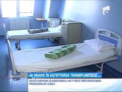 Un bolnav a murit pe lista de aşteptare pentru un transplant de plâmâni, chiar dacă se găsise un donator compatibil