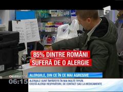 Numărul alergiilor a crescut extrem de mult în ultimii 10 ani