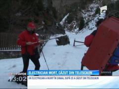 TRAGIC! Un bărbat a căzut de pe unul dintre stâlpii telescaunului din Valea Dorului şi a murit