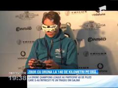 Formula 1 cu drone! 40 de piloţi s-au strâns astăzi în Salina Turda pentru concursul Drone Champions League