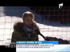S-a deschis prima pârtie de schi din sezon