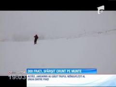 Tragedie în munţii Făgăraş. La o săptămână după ce doi fraţi cu experienţă în ascensiuni au urcat pe munte şi au dispărut, unul dintre ei a fost găsit mort