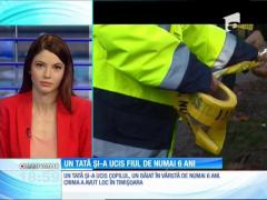 Un bărbat şi-a ucis fiul de şase ani, apoi s-a înjunghiat în piept. Câteva ore a mai trăit - s-a stins pe masa de operaţie