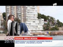 Special! Rucsacul care încarcă bateria telefonului mobil