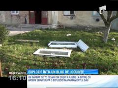 O explozie puternică a cutremurat un bloc din Cugir