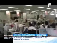 Cutremur devastator în Japonia. Centrala nucleară de la Fukushima a fost din nou în pericol