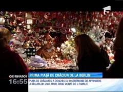 La Berlin, în preajma sărbătorilor, sunt în jur de 60 de târguri de Crăciun în tot orașul