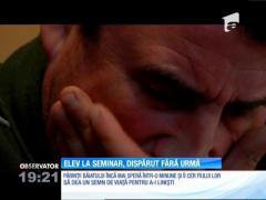 Elev la seminar, dispărut fără urmă