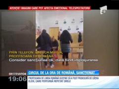 Profesoara din Moreni care a şocat o ţară întreagă după ce a ţipat la elevi şi chiar i-a lovit, a fost sancţionată