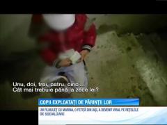 Tot mai mulți părinți își trimit copiii la cerșit