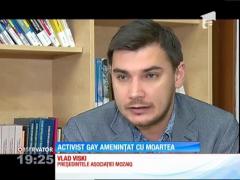 Activist gay amenințat cu moartea
