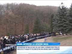 Credincioșii nu mai au voie să lase bani la Mănăstirea Prislop