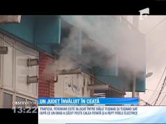 Ceaţă persistentă la Miercurea Ciuc