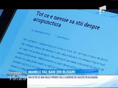 Din ce în ce mai multe mame fac bani din bloguri