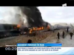Accident feroviar cu zeci de morți