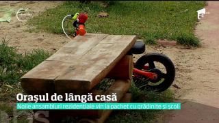 Noile ansambluri rezidențiale vin la pachet cu grădinițe și școli