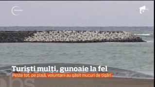 Bilanţul sezonului estival: turiştii au plecat de multă vreme, au rămas gunoaiel