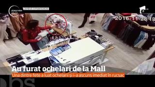 Două tinere, filmate în timp ce furau dintr-un magazin din Constanţa