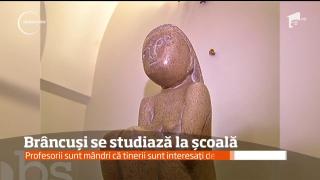 Brâncuşi se studiază la şcoală