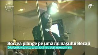 Cristian Borcea, sub tratament de două zile: “E vai de capul lui!" Fostul patron este supărat şi că nu a fost lăsat să-şi boteze fiul