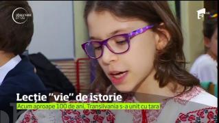 Lecţie "vie" de istorie pentru elevii din clasa a patra