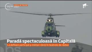 Paradă spectaculoasă în Capitală! Zeci de aeronave, inclusiv supersonicele F16, au brăzdat cerul!