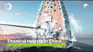O replică în mărime naturală a Titanicului va renaşte în China