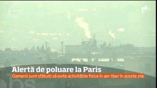 Alertă de poluare la Paris, în următoarele zile. Anunţul făcut de autorităţile pariziene (VIDEO)