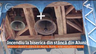 A ars biserica monument istoric săpată în piatră din satul Aluniş