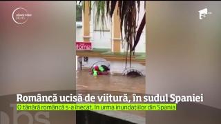 Româncă ucisă de viitură, în sudul Spaniei