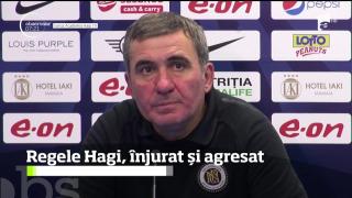 Scene incredibile! Gheorghe Hagi, regele fotbalului românesc, înjurat și bruscat de un fotbalist (VIDEO)