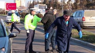 Accident groaznic în Buzău: o femeie a fost spulberată pe trecere de un şofer neatent (VIDEO)