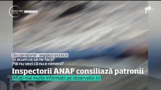 Proprietarii de baruri şi restaurante primesc un cadou neaşteptat, înainte de sărbători, de la inspectorii ANAF