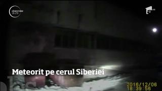 Un meteorit a brăzdat cerul în Siberia